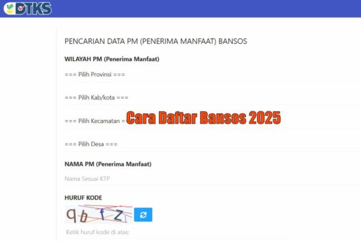 Laman dtks kemensos untuk mengecek dan mendaftar sebagai penerima bantuan sosial (bansos) tahun 2025