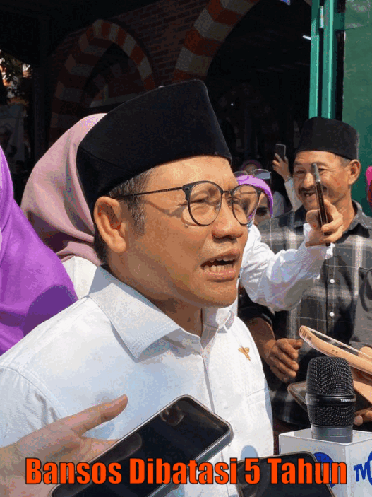 Pemerintah akan batasi bansos maksimal 5 tahun, cak imin ungkap tujuannya