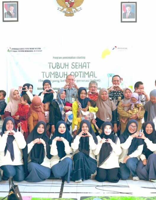 Persatuan Wanita Patra (PWP) Tingkat Wilayah Cilacap mengadakan kegiatan sosialisasi pencegahan stunting untuk warga Kelurahan Donan di kawasan ring 1 PT Kilang Pertamina Internasional (KPI) RU IV Cilacap.