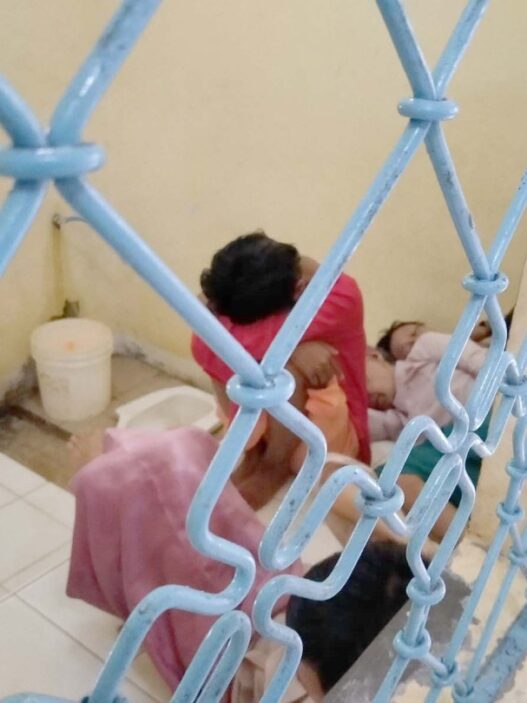 Ruang isolasi rumsing tanjung gelap