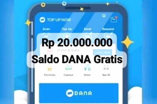Saldo dana rp20 juta