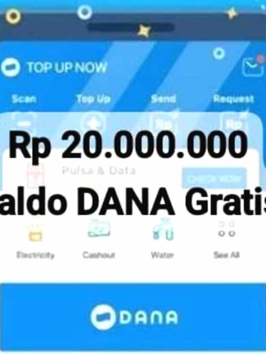 Saldo dana rp20 juta