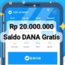 Saldo dana rp20 juta