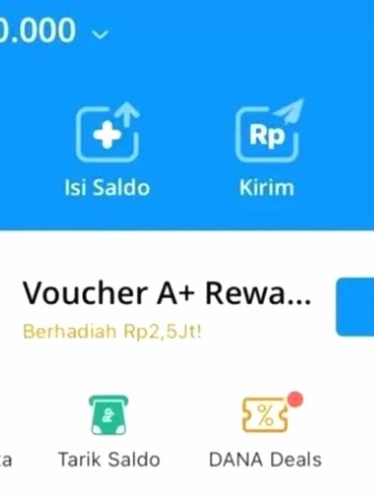 Saldo dana rp500.000
