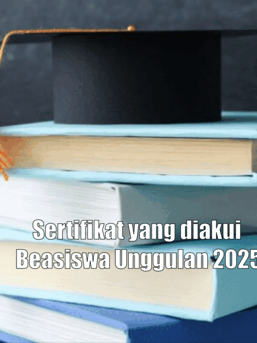 Sertifikat yang diakui beasiswa unggulan 2025