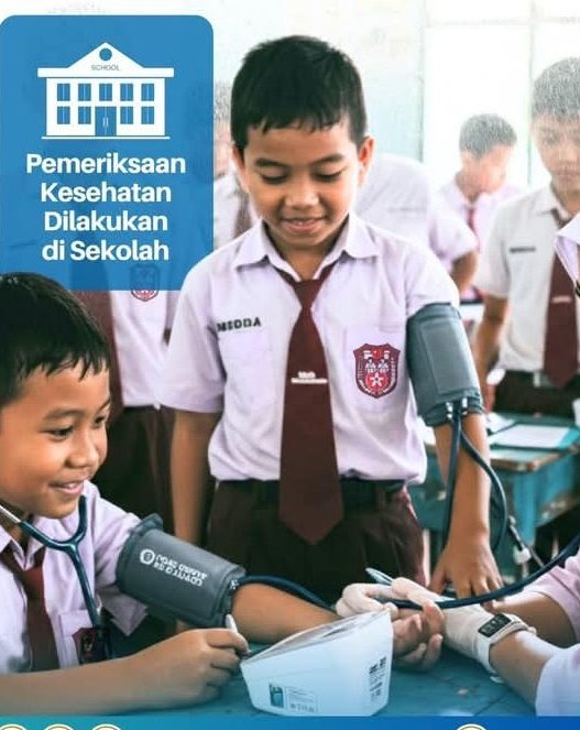 Siswa sekolah bisa ckg