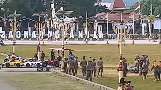 Tim razia kembali tertibkan pkl alun alun
