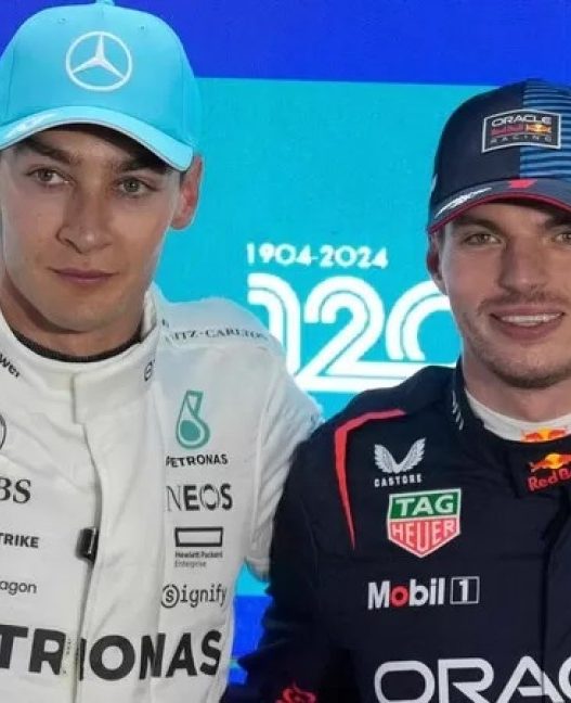 Verstappen mercedes nego, russel gelisah