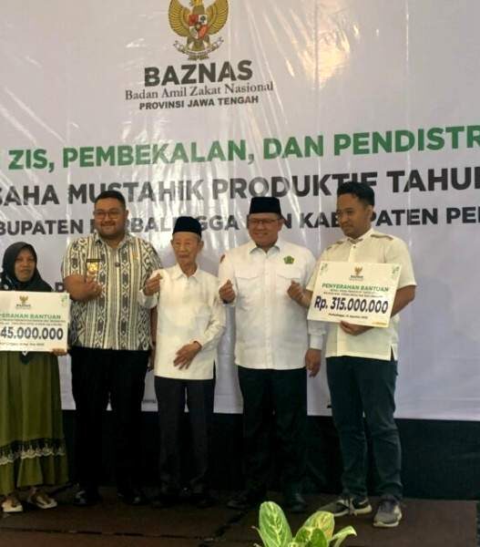 115 mustahik dapat bantuan modal usaha