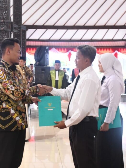 353 pppk dilantik, 117 pppk masuk tahap ii