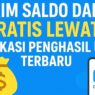 Aplikasi penghasil saldo dana