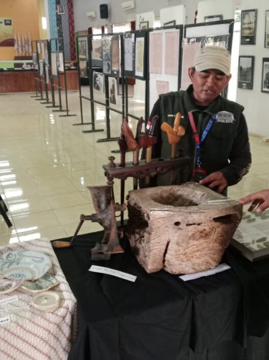 Artefak kuno di pameran cagar budaya