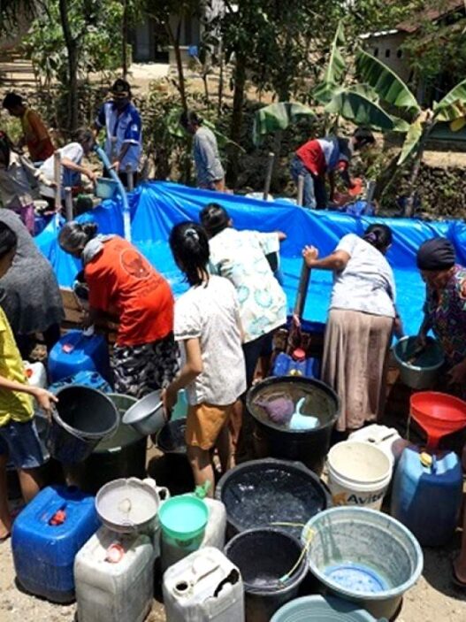 Bpbd siagakan 500 tangki air meski kemarau basah