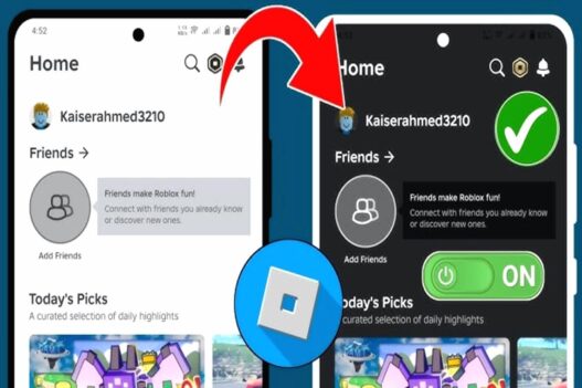Cara mengaktifkan dark mode di roblox