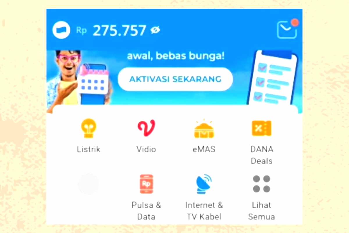 Dana kaget