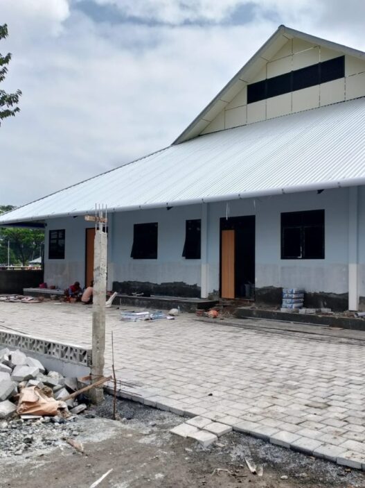 Dapur mbg cilongok hampir rampung
