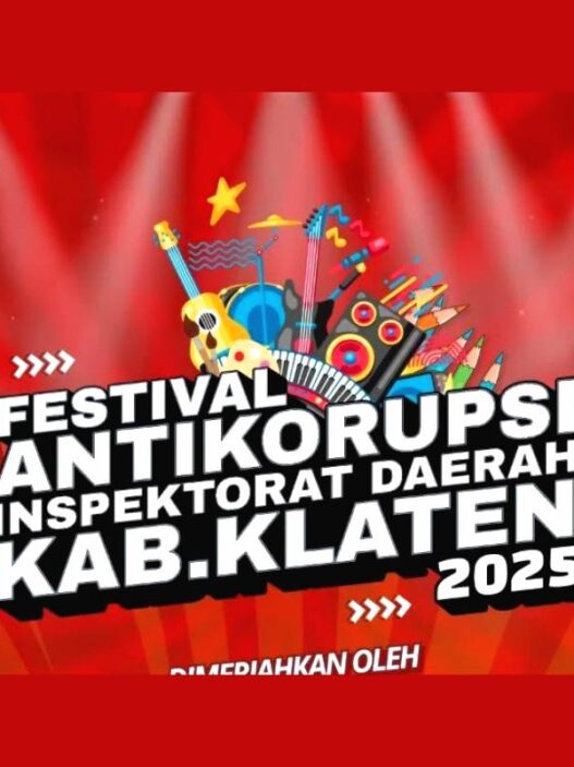 Festival antikorupsi inspektorat klaten 2025, cek tanggal dan line up nya