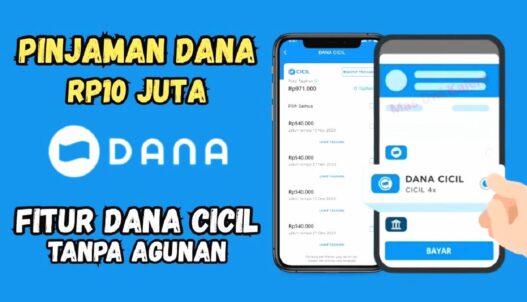 Fitur dana cicil menawarkan limit hingga rp10 juta tanpa agunan