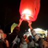 Harapan dan doa mengudara lewat lampion