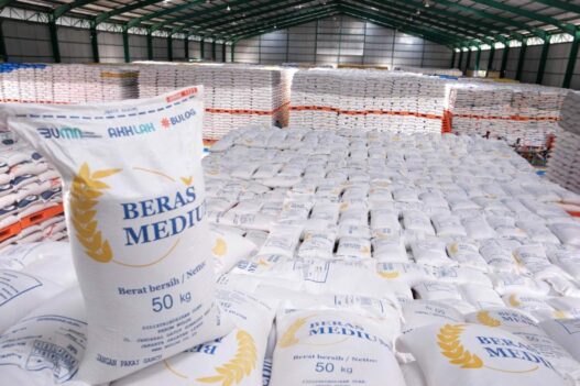 Harga beras dunia anjlok