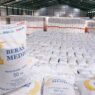 Harga beras dunia anjlok