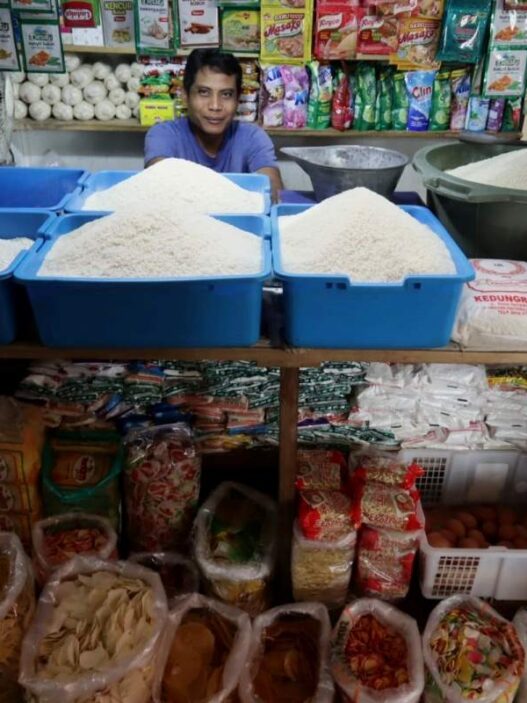 Harga beras medium naik, beras premium hilang