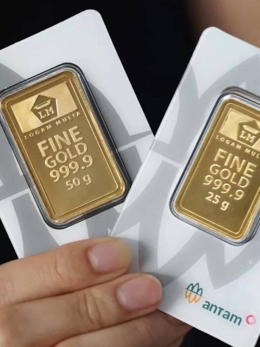Harga emas batangan di pegadaian turun