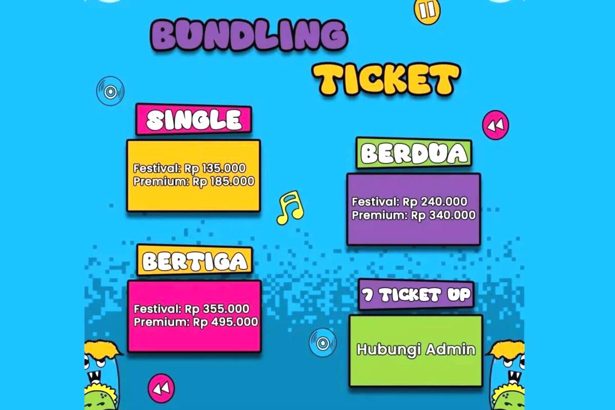 Informasi tiket konser sukacita purwokerto dengan bintang tamu bernadya