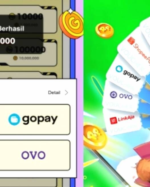 Klaim saldo dana dari game penghasil uang