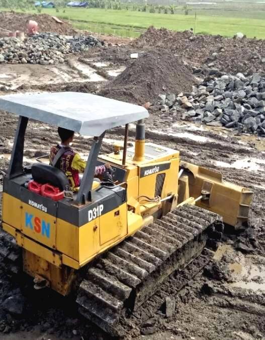 Lahan pertanian beralih fungsi