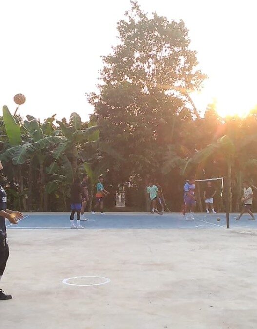 Lapangan takraw sumpiuh difungsikan