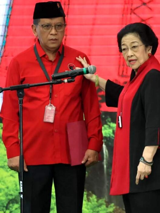 Megawati kembali tunjuk hasto sebagai sekjen pdip