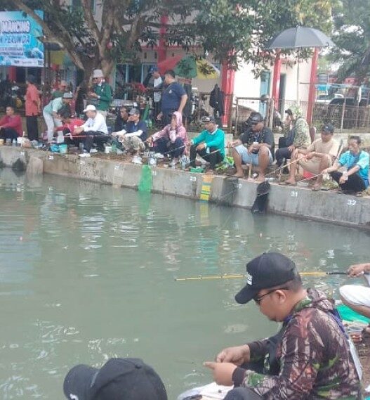 Meriah, mancing bareng antar opd dan perumda
