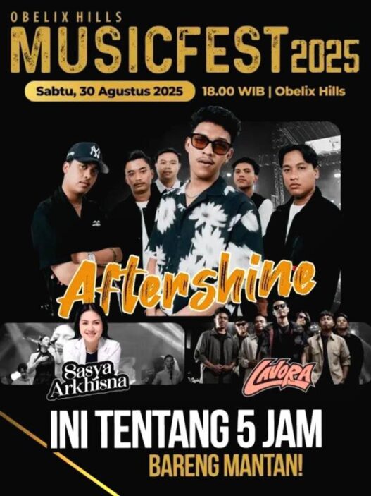 Obelix hills music fest 2025 segera dimulai