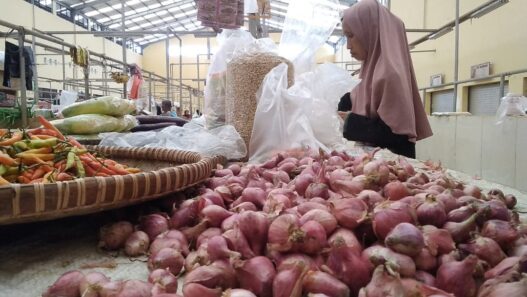 Omset bawang merah turun drastis