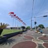 Pasang umbul umbul minimal 2,5 meter
