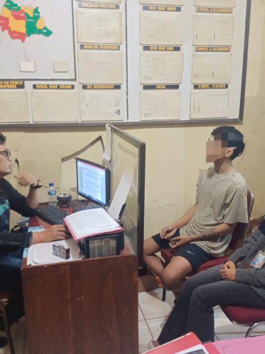 Pelaku curanmor ditangkap