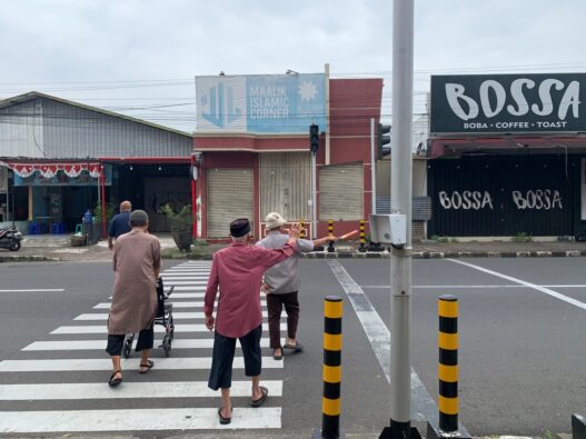 Pelican crossing kurang efektif