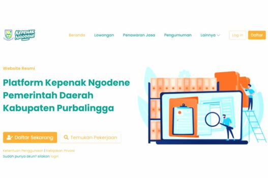 Pemkab purbalingga bakal luncurkan aplikasi pencari kerja kepenak ngodene
