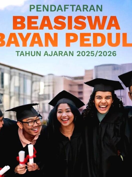 Pendaftaran beasiswa bayan peduli 2025 dibuka untuk mahasiswa baru di 8 ptn mitra