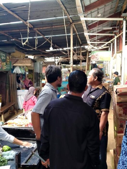 Perbaikan atap pasar cilongok terkendala anggaran