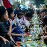 Perbaikan jalan selesai, warga sumberadi gelar tasyakuran