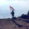 Peringati hut ke 80 ri, ratusan pendaki naik gunung slamet jalur bambangan