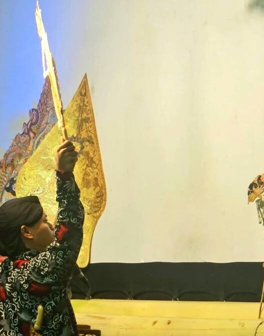 Petunjukkan wayang kulit jadi salah satu agenda perayaan hut ri ke 80 di banjarnegara