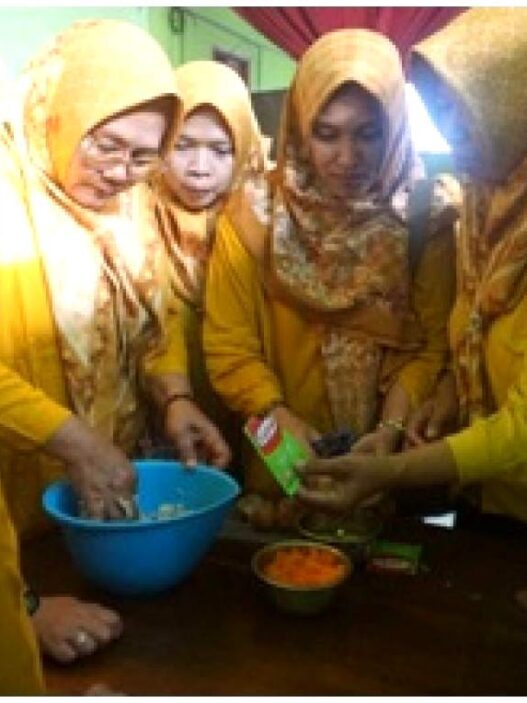 Radiologi purwokerto latih pkk olah ikan tawes
