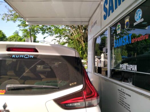 Realisasi opsen pkb tembus 50 persen