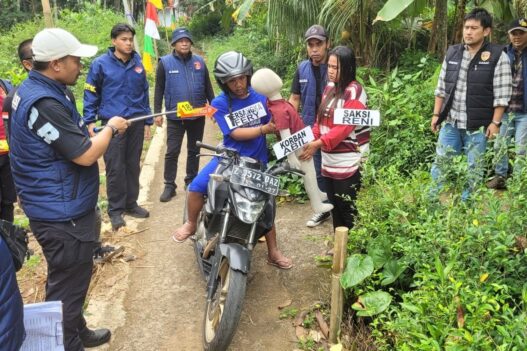 Rekonstruksi kasus berujung ricuh