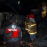 Rumah penjual bensin terbakar