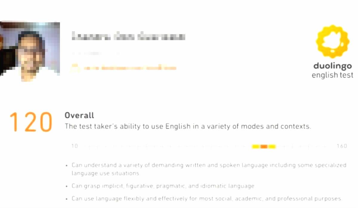 Sertifikat duolingo