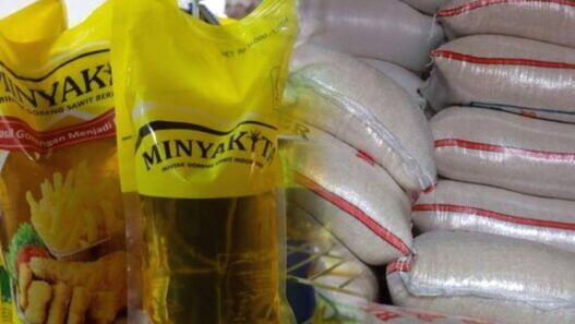 Bansos beras dan minyak